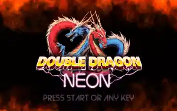 Double Dragon Neon (USA) (Dynamic Theme) screen shot title